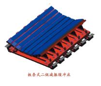 板條式二級減振緩沖床